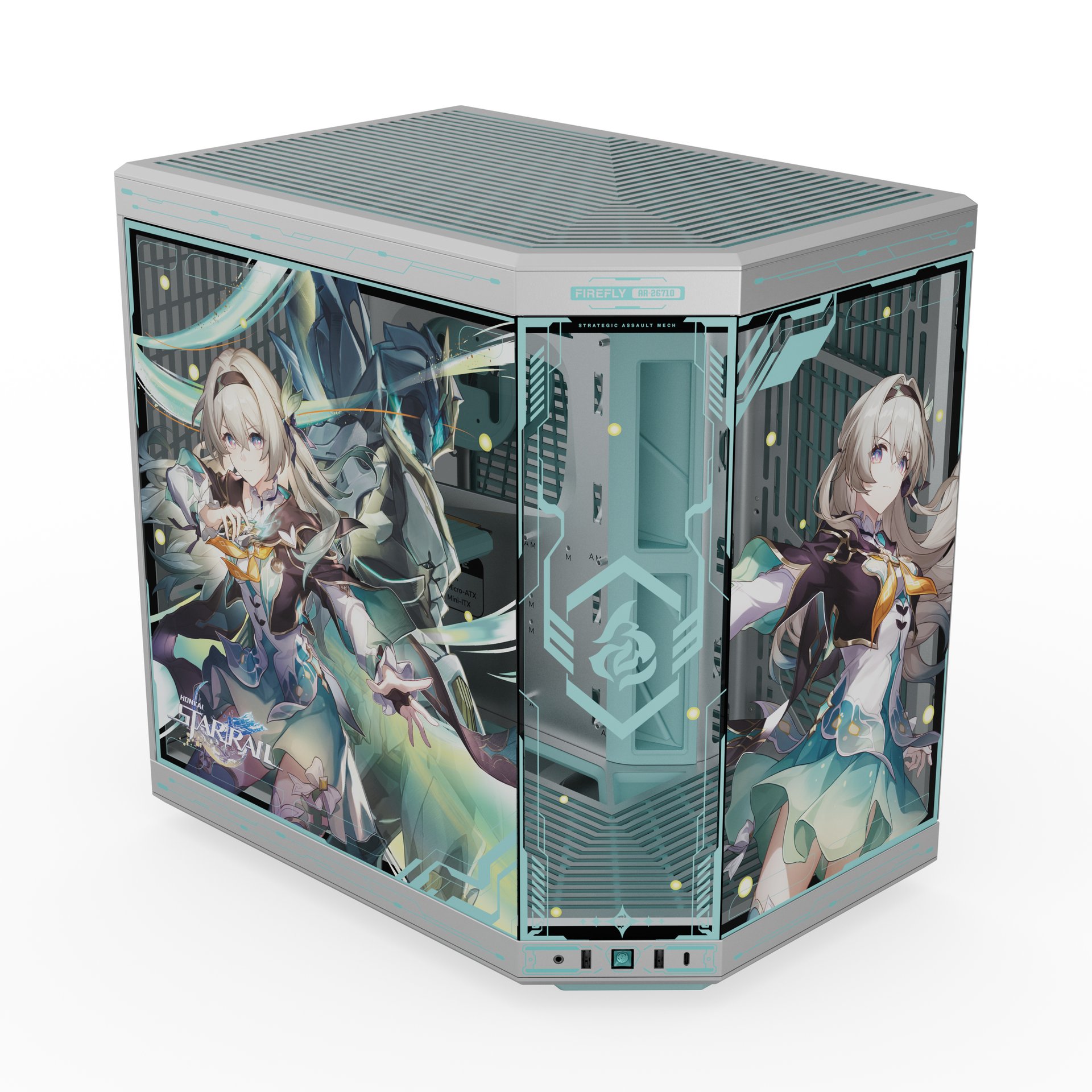 Firefly keyboard close up